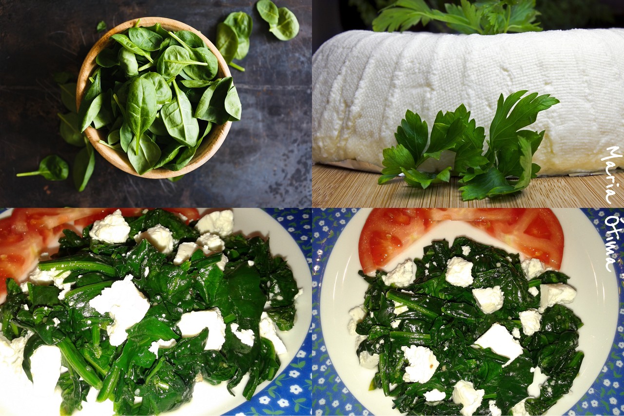 Espinafres Salteados com queijo_Maria Ótima mixjp