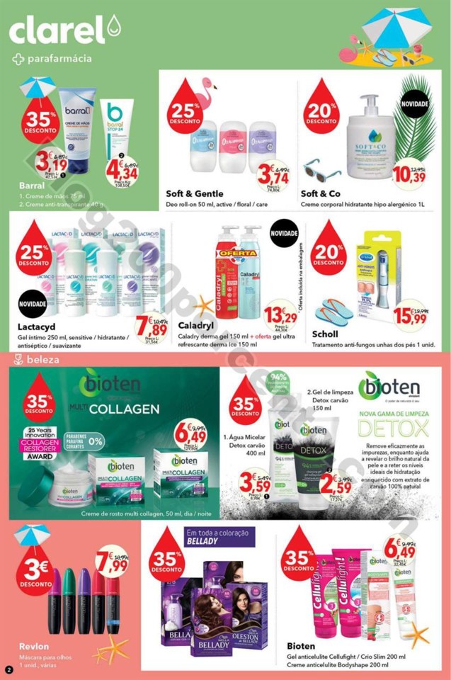 Antevisão Folheto CLAREL Promoções de 28 junho 