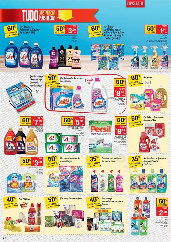 Antevisão Folheto CONTINENTE Promoções de 26 fe
