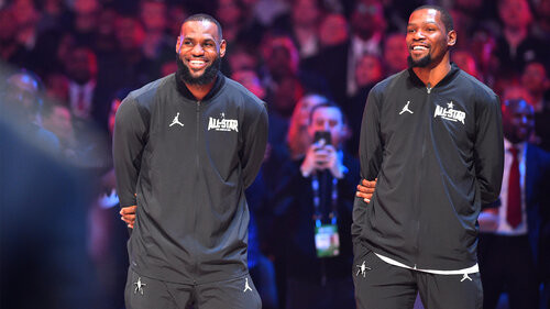 LeBron James e Kevin Durant
