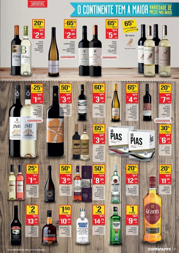 Antevisão Folheto CONTINENTE Promoções de 5 a 1