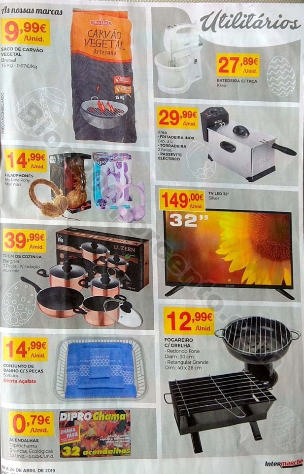 Intermarché Folheto promoções de 18 a 24 abril 