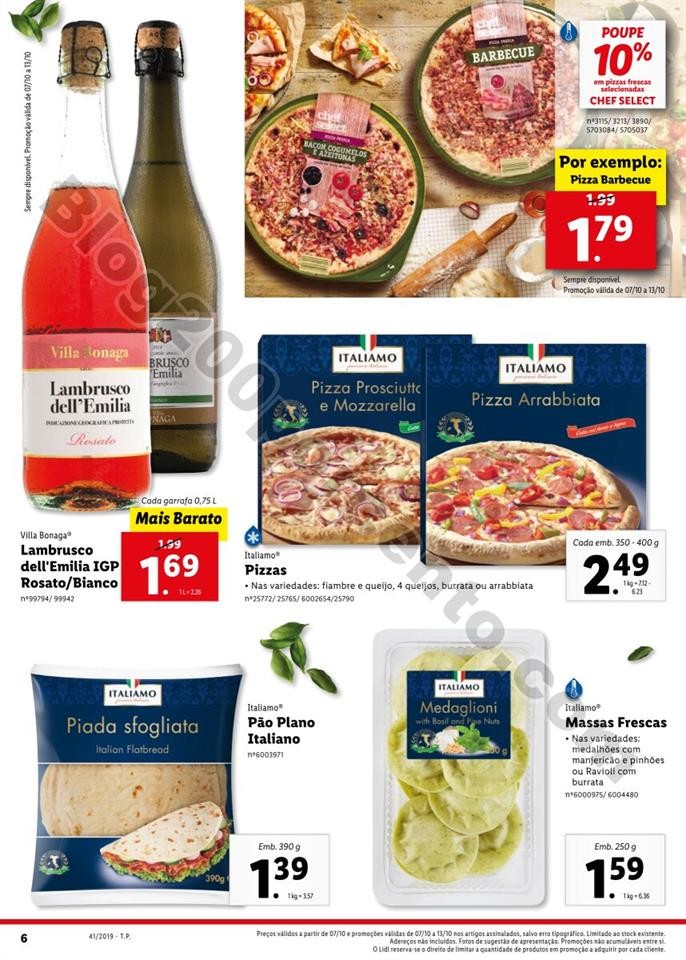 Antevisão Folheto LIDL Promoções de 7 a 13 outu