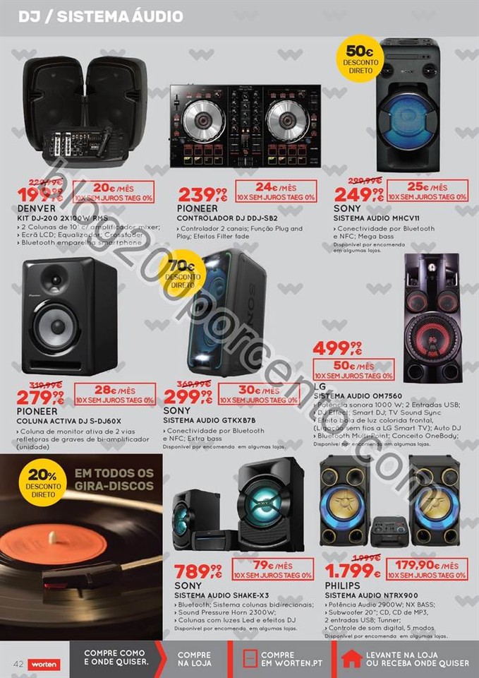 Novo Folheto WORTEN Lar promoções de 7 julho a 3