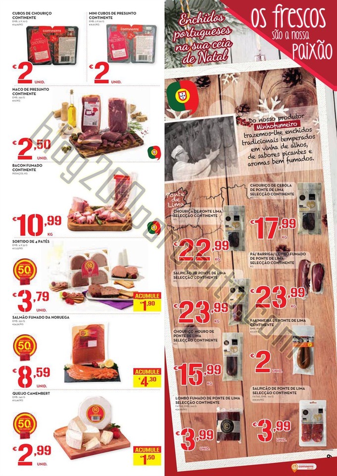 Antevisão Folheto CONTINENTE Semana Natal Promoç