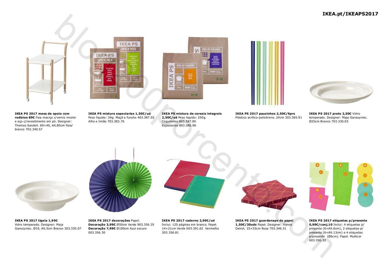 Antevisão Folheto IKEA PS 2017 - promoções até