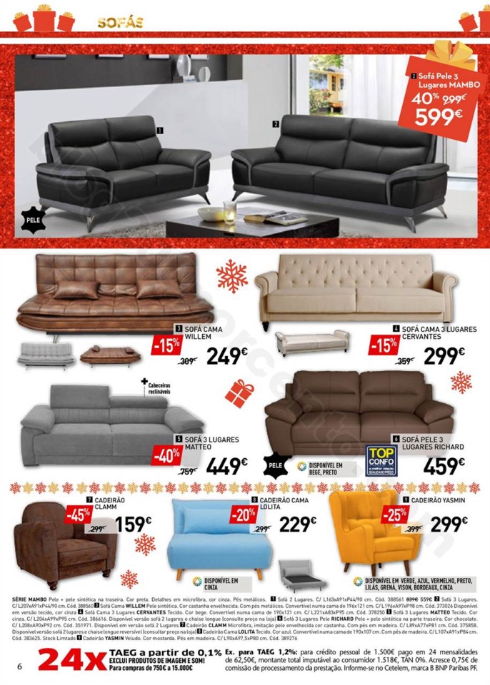 Antevisão Folheto Conforama Natal Promoções de 