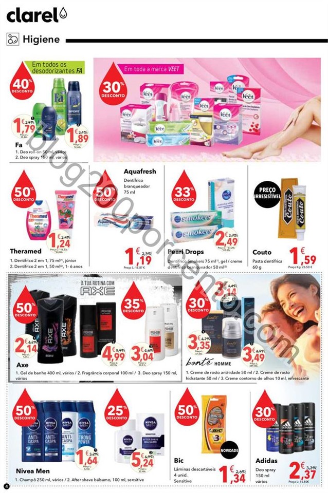 Antevisão Folheto CLAREL promoções de 19 maio a