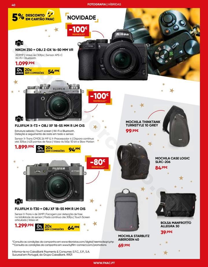 Antevisão Folheto FNAC Natal Tecnologia Promoçõ