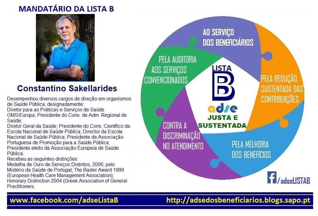 ADSE: Lista B - CONHEÇA O MANDATÁRIO - POR UMA ADSE JUSTA E SUSTENTADA ...