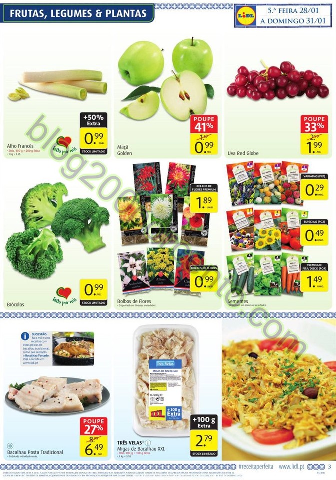 Antevisão Folheto LIDL Promoções de 28 janeiro 