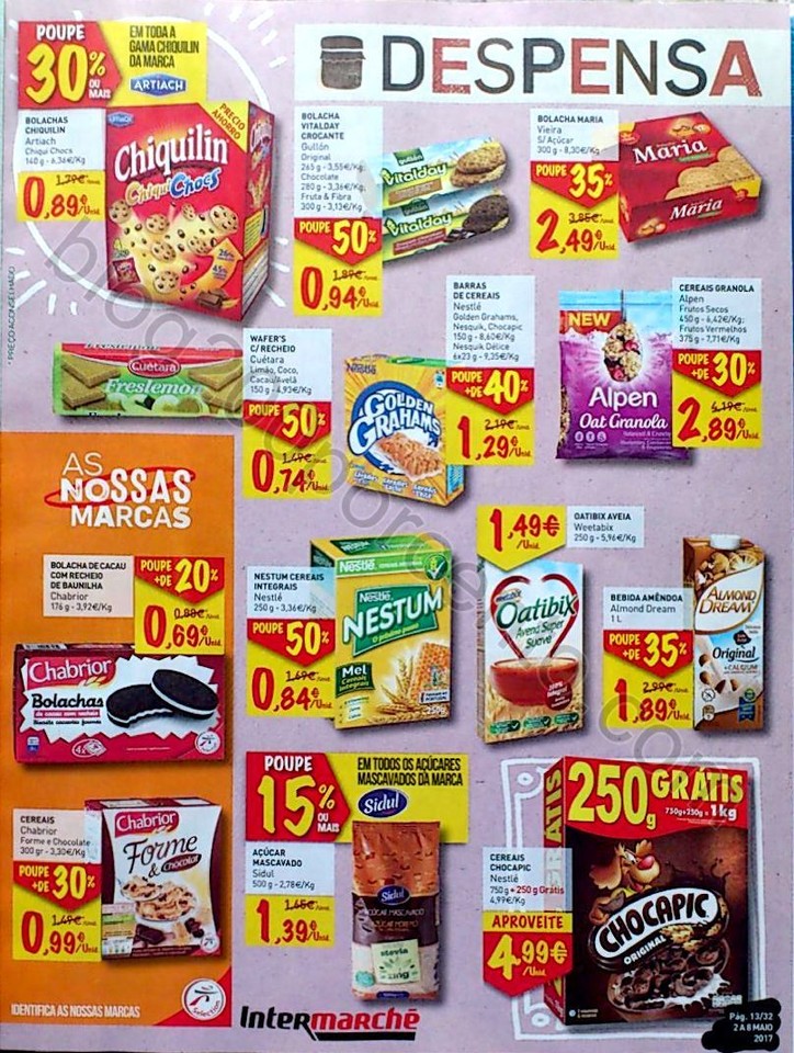 Intermarché antevisão Folheto promoções de 2 a