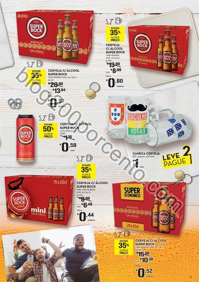 Antevisão Folheto CONTINENTE Cervejas e Mariscos 