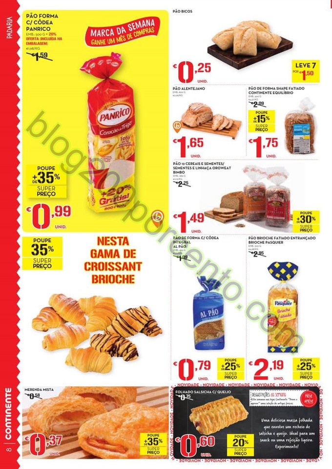 Antevisão Folheto CONTINENTE Promoções de 1 a 7