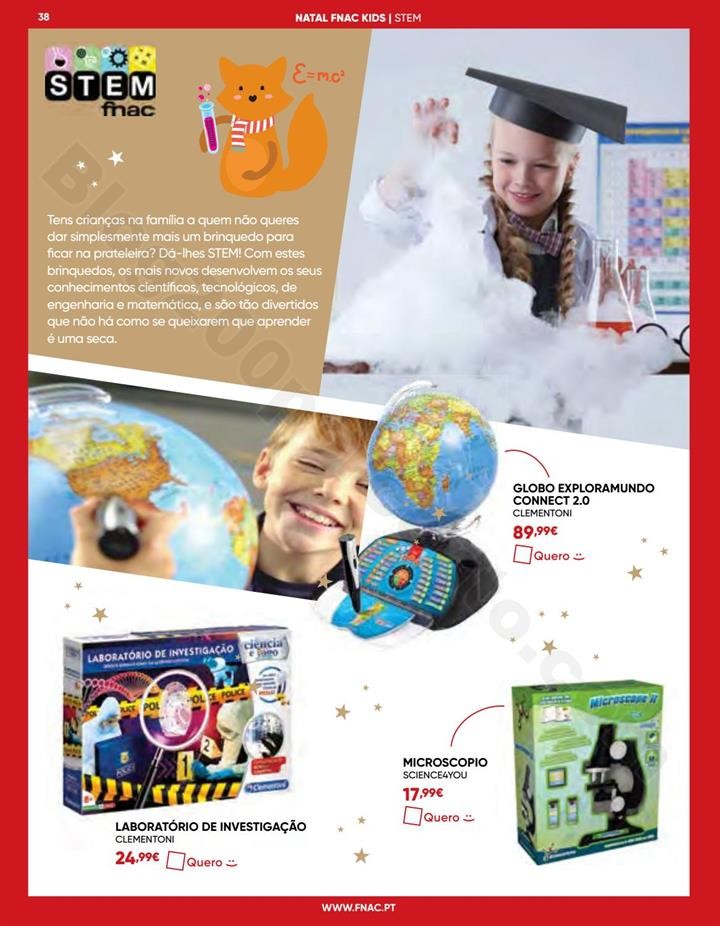 Antevisão Folheto Natal FNAC Kids promoções at