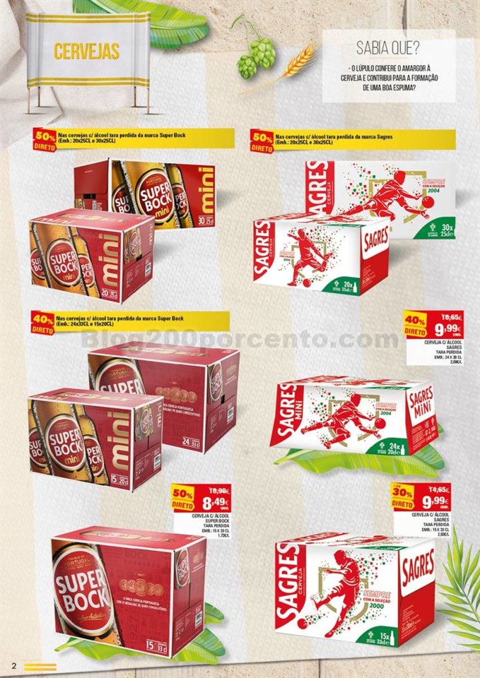 continente cervejas e mariscos promoções de 9 a 