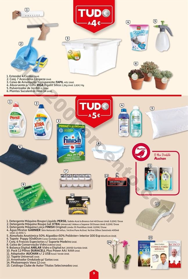 Antevisão Folheto AUCHAN trafego euro promoções