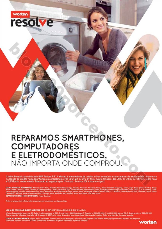 Tudo para o lar WORTEN promoções até 2 agosto p