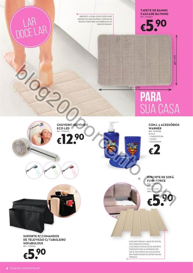 Antevisão Folheto CONTINENTE Bazarão promoções