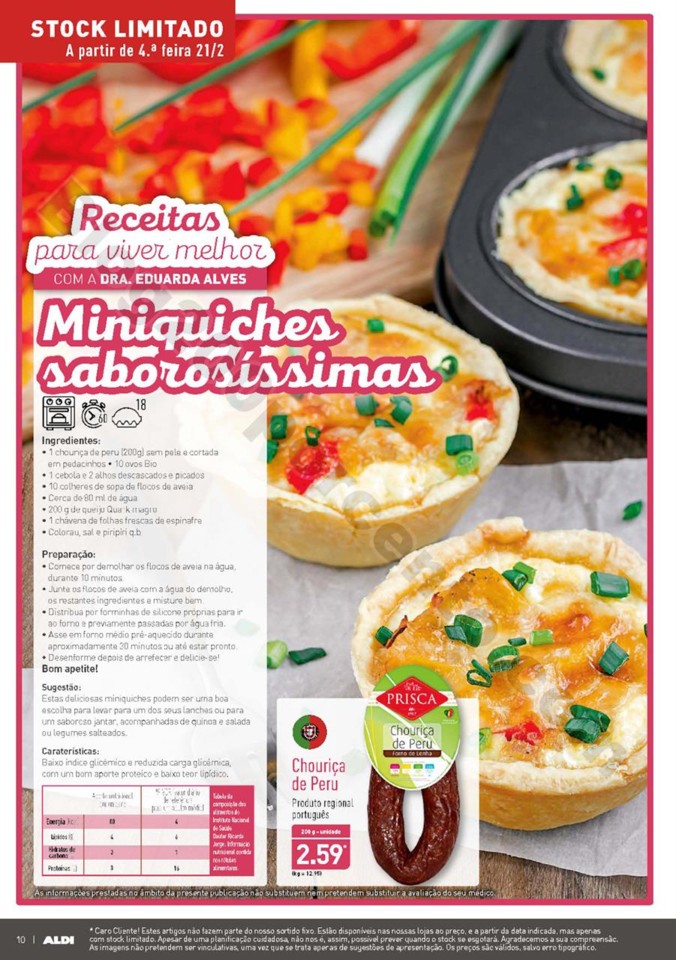 Antevisão Folheto ALDI Promoções a partir de 21