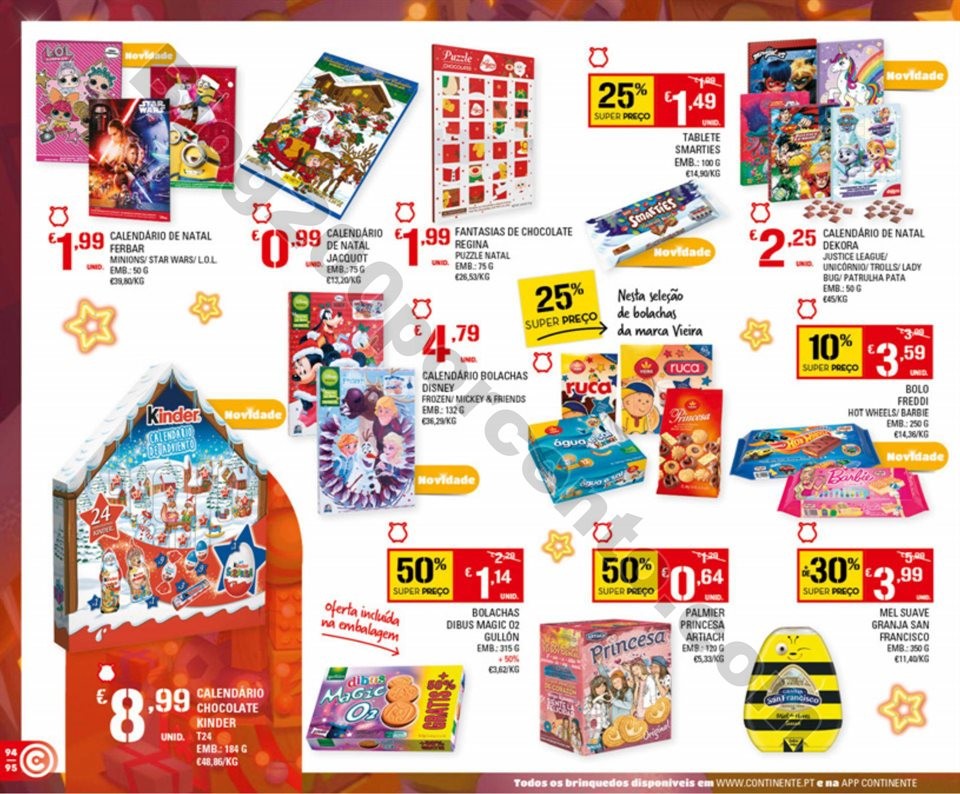 catálogo brinquedos continente 13 novembro a 9 de
