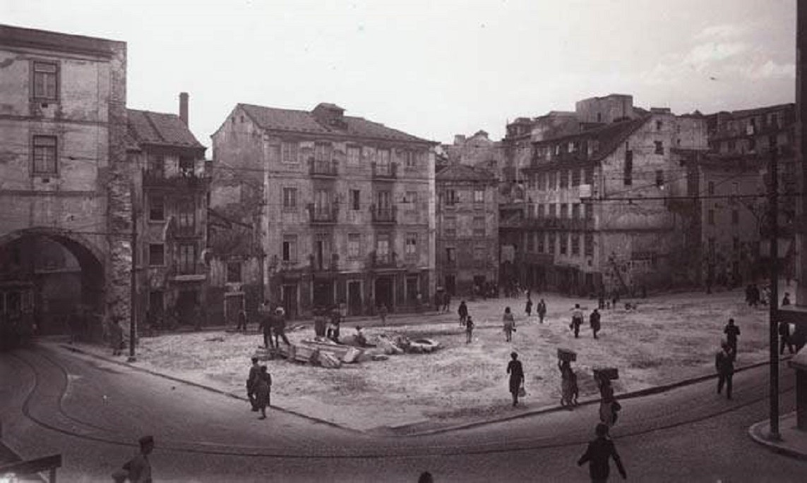 Local onde existiu o Palácio do Marquês de Alegr Local onde existiu o Palácio do Marquês de Alegr