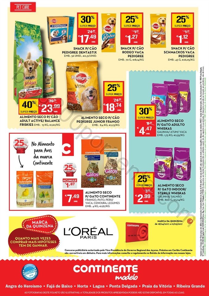Antevisão Folheto CONTINENTE Açores promoções 