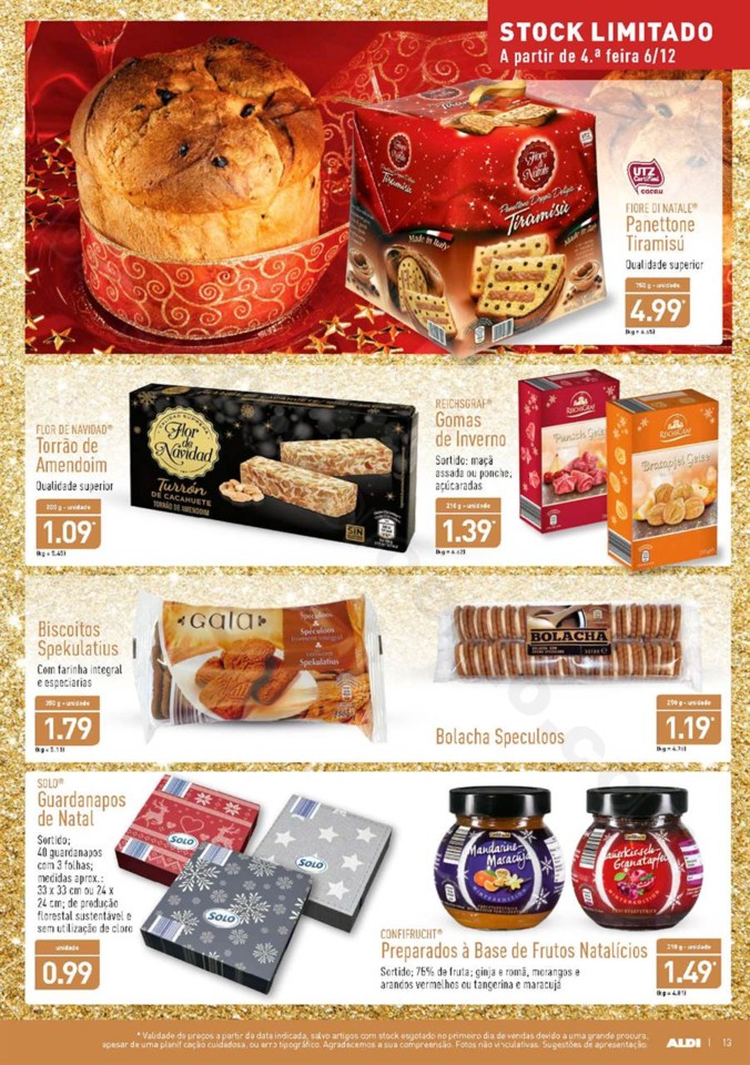 Antevisão Folheto ALDI Natal Promoções a partir