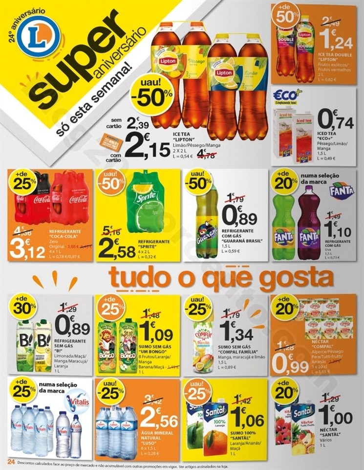 Antevisão Folheto E-LECLERC Aniversário promoç
