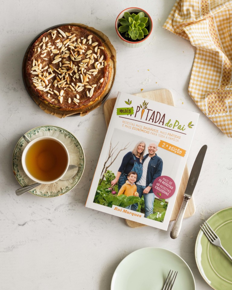 Livro de receitas 'Mais Pitada do Pai'