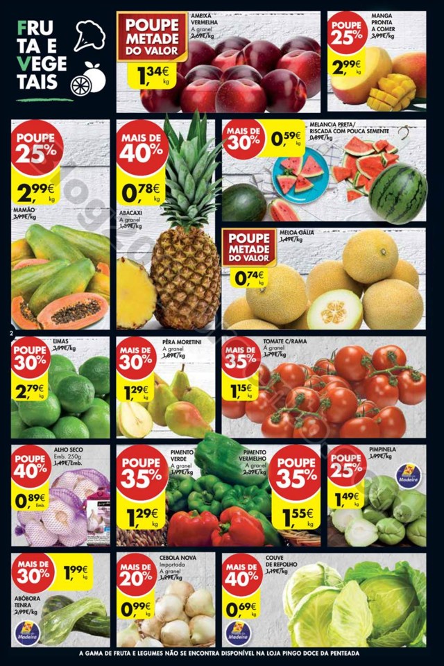 Antevisão Folheto PINGO DOCE Madeira promoções 