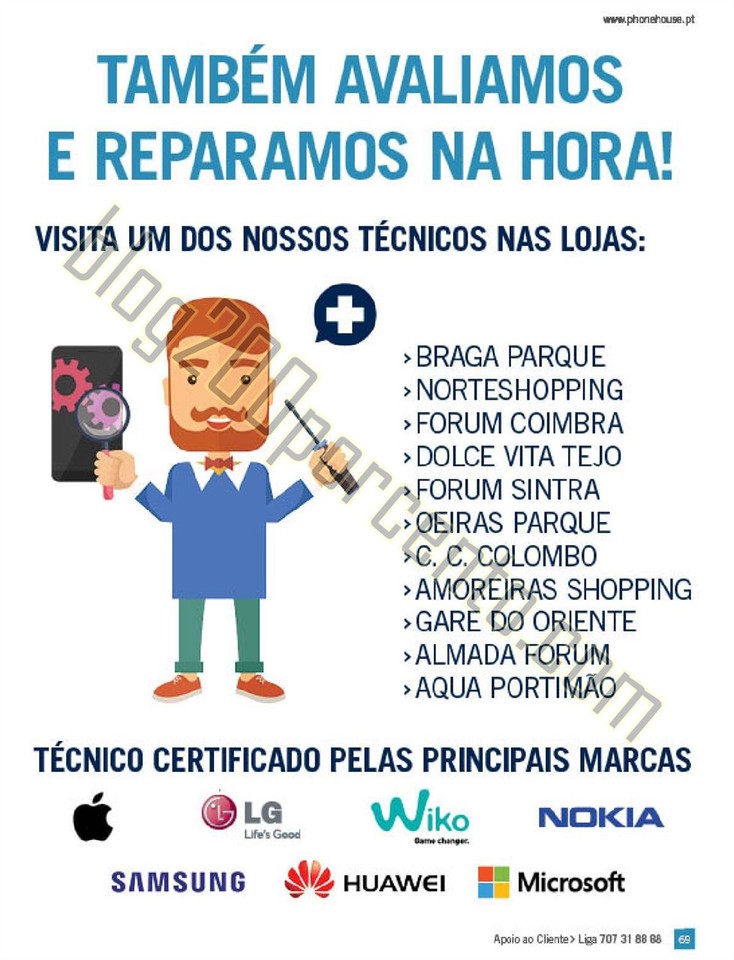 Novo Folheto PHONE HOUSE Natal promoções de 30 n