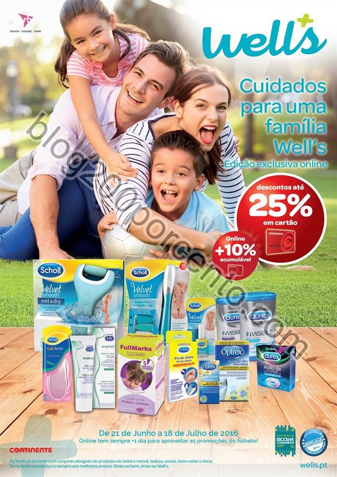Antevisão Folheto WELLS Promoções de 21 junho a