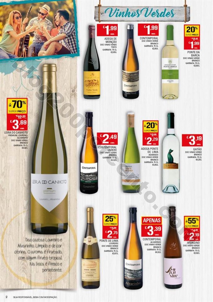 Antevisão Folheto CONTINENTE Vinhos e aperitivos 