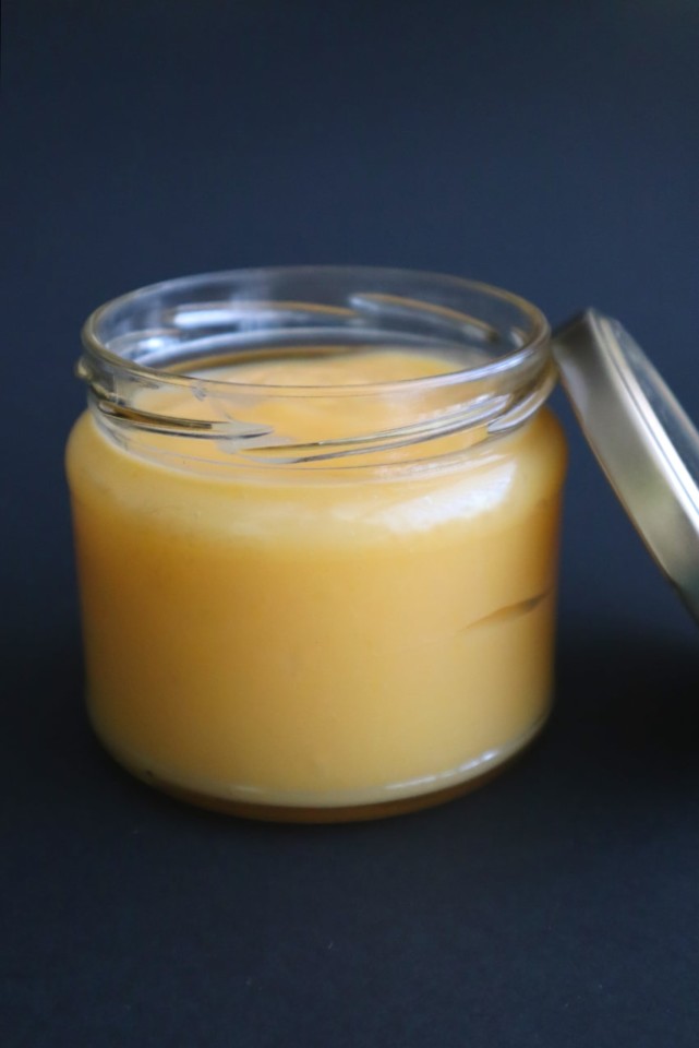 creme de limão (Lemon curd)