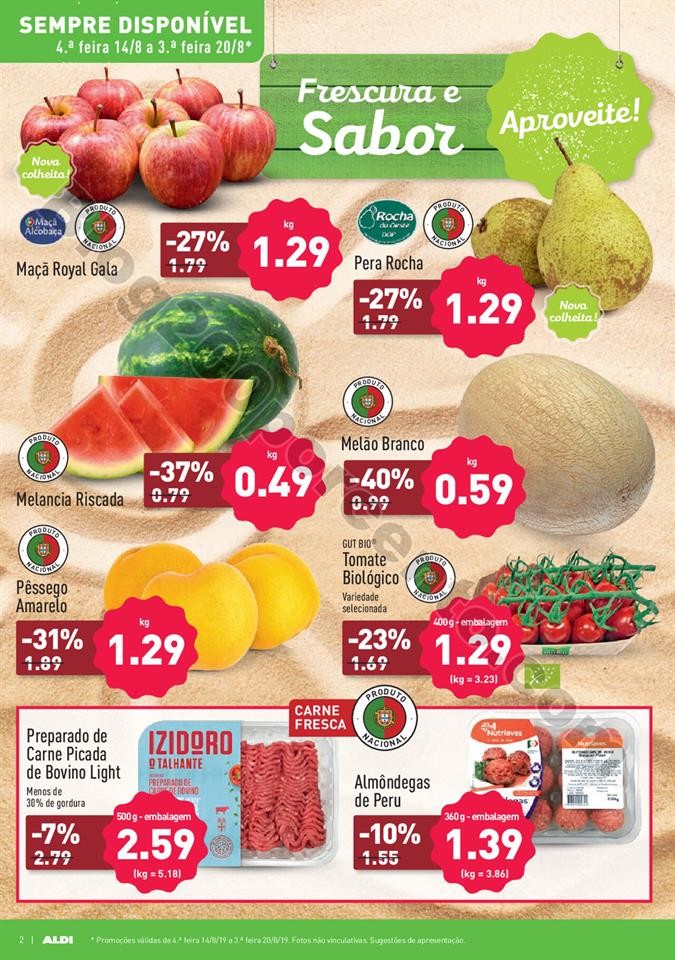Antevisão FolhetoALDI Promoções a partir de 14 