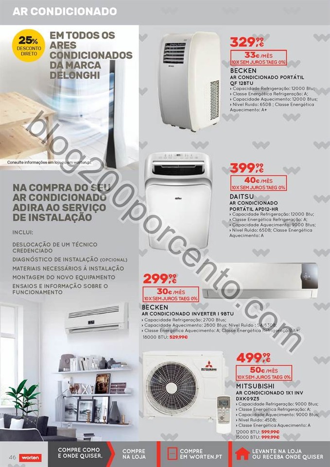 Novo Folheto WORTEN Lar promoções de 7 julho a 3