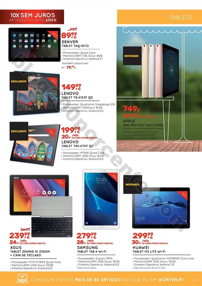 Tudo para o lar WORTEN promoções até 2 agosto p