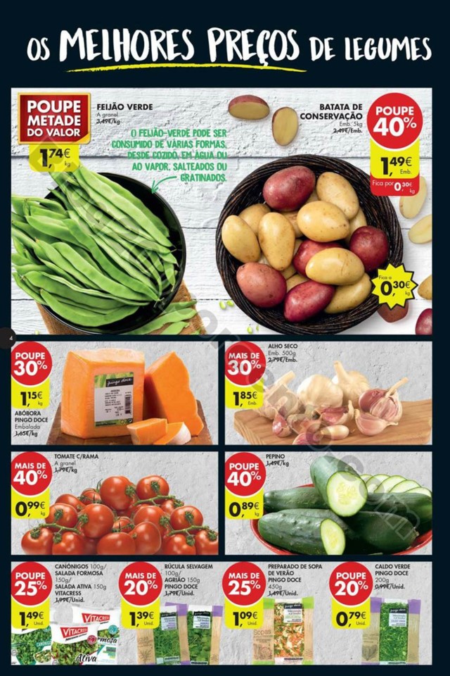 Novo Folheto PINGO DOCE Super Promoções de 1 a 7