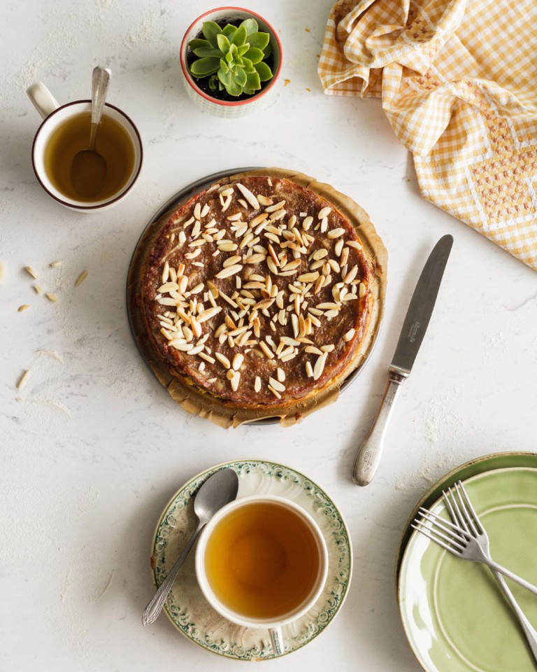 Tarte de Amêndoa saudável