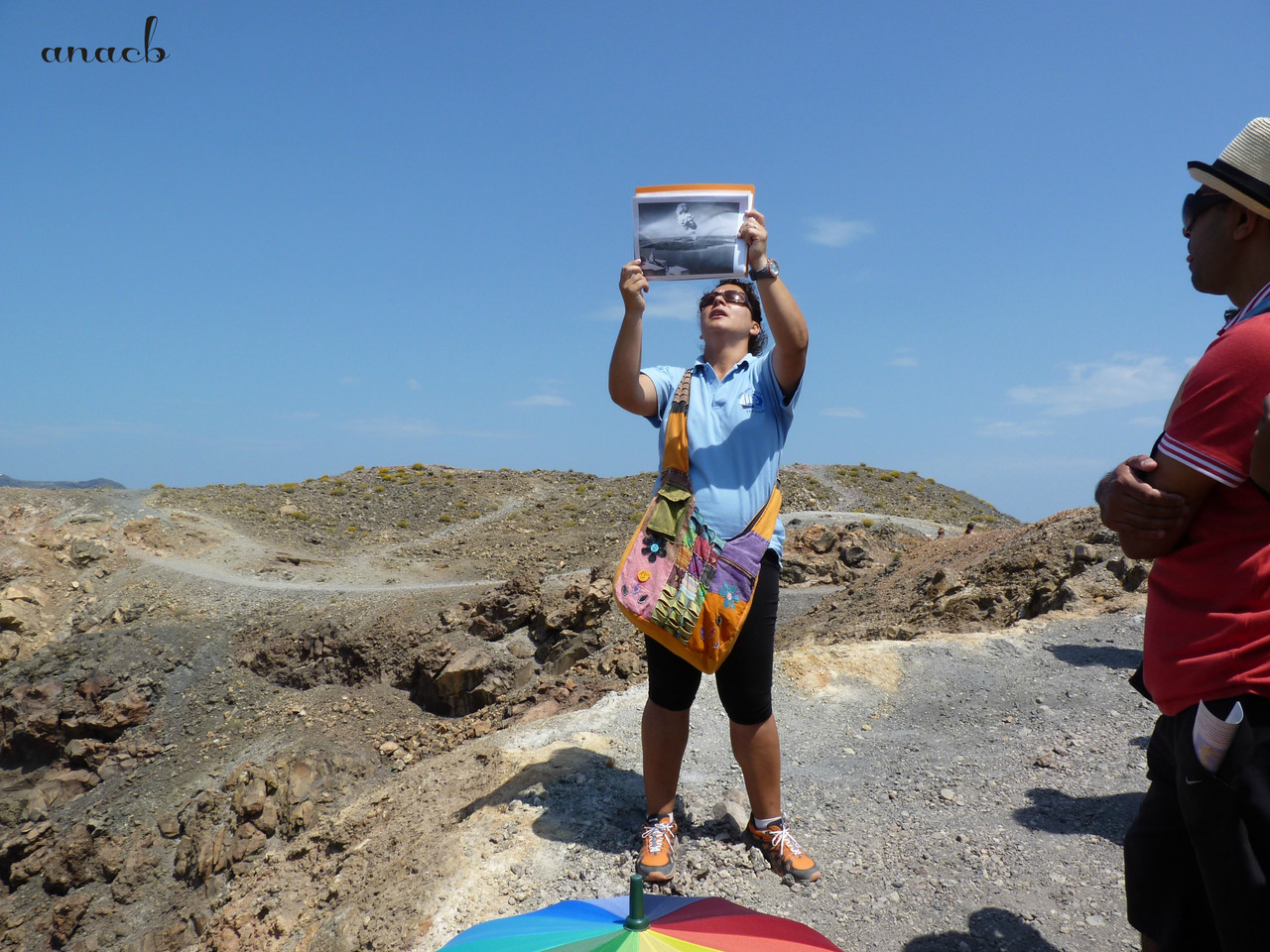 Santorini-passeio de barco-em Nea Kameni (1687) c