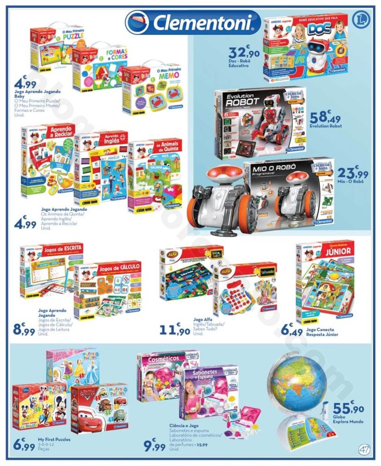 Antevisão Folheto Brinquedos E-LECLERC Promoçõe