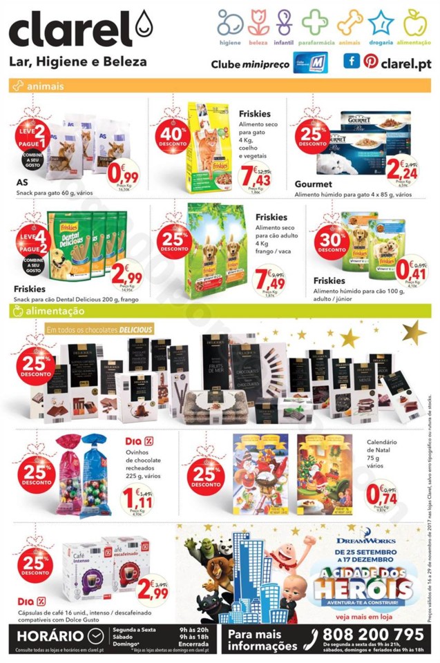 Antevisão Folheto CLAREL Promoções de 16 a 29 n