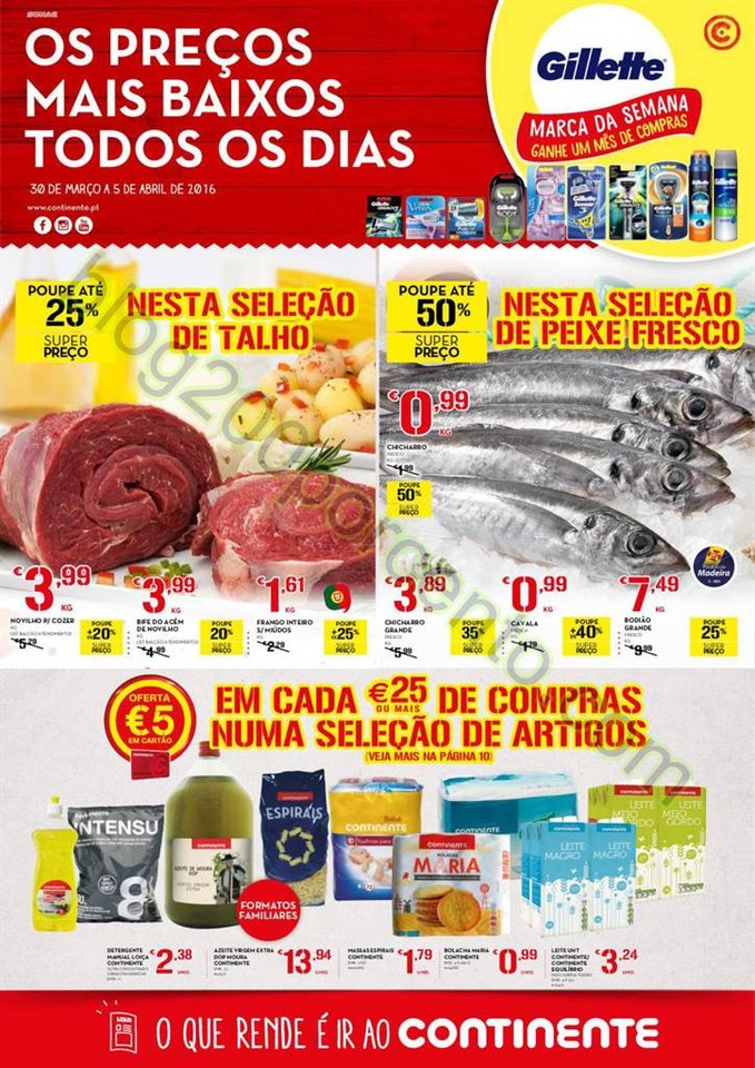 Antevisão Folheto MODELO - CONTINENTE Madeira de 
