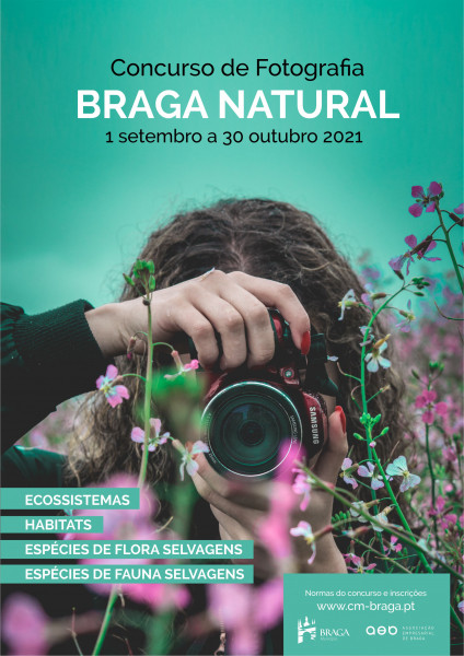 Concurso de Fotografia - Braga Natural até 30 de Outubro de 2021