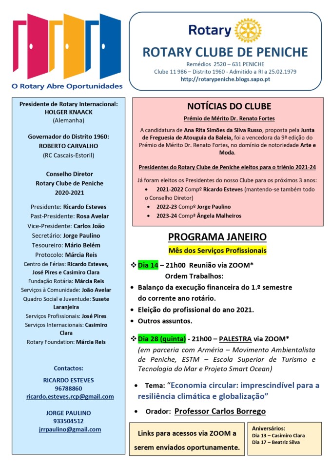 Programa de janeiro do Rotary Clube de Peniche[623