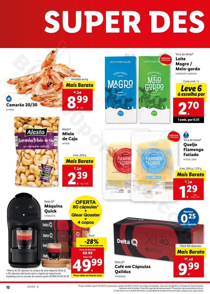 Antevisão Folheto LIDL Promoções a partir de 9 