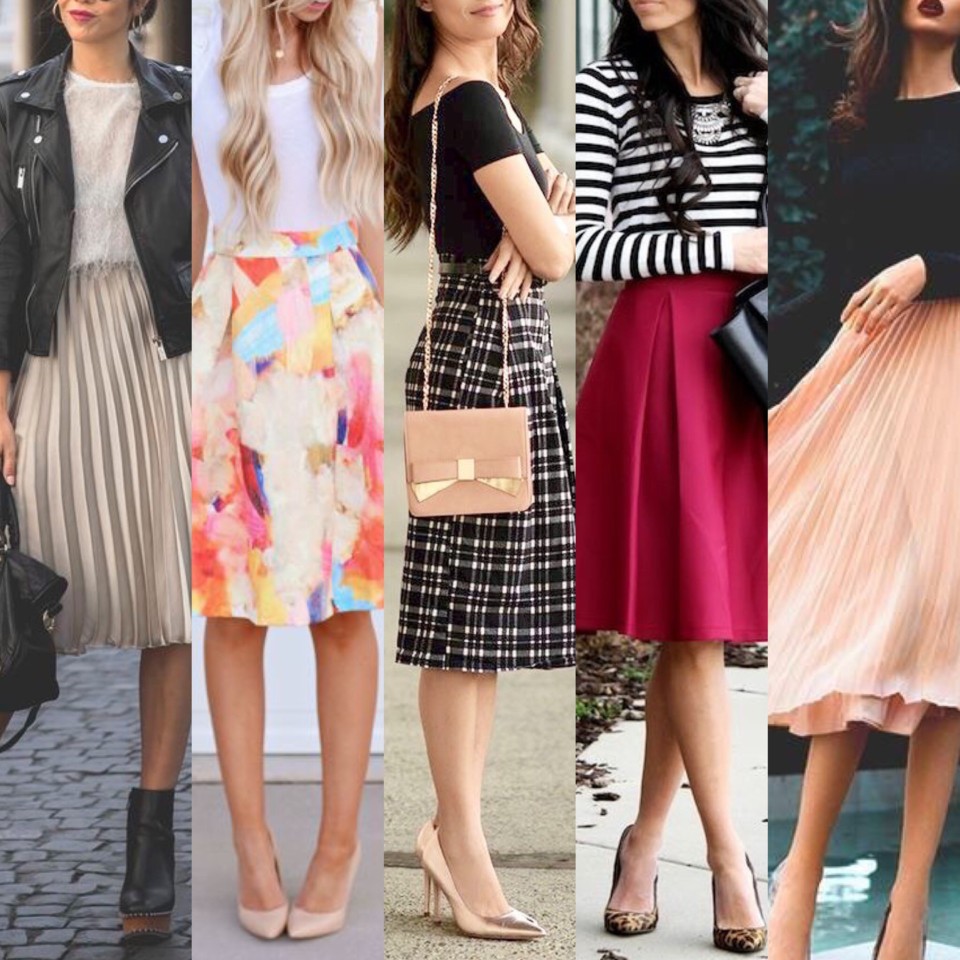 TRENDS | Midi Skirts - sugestões