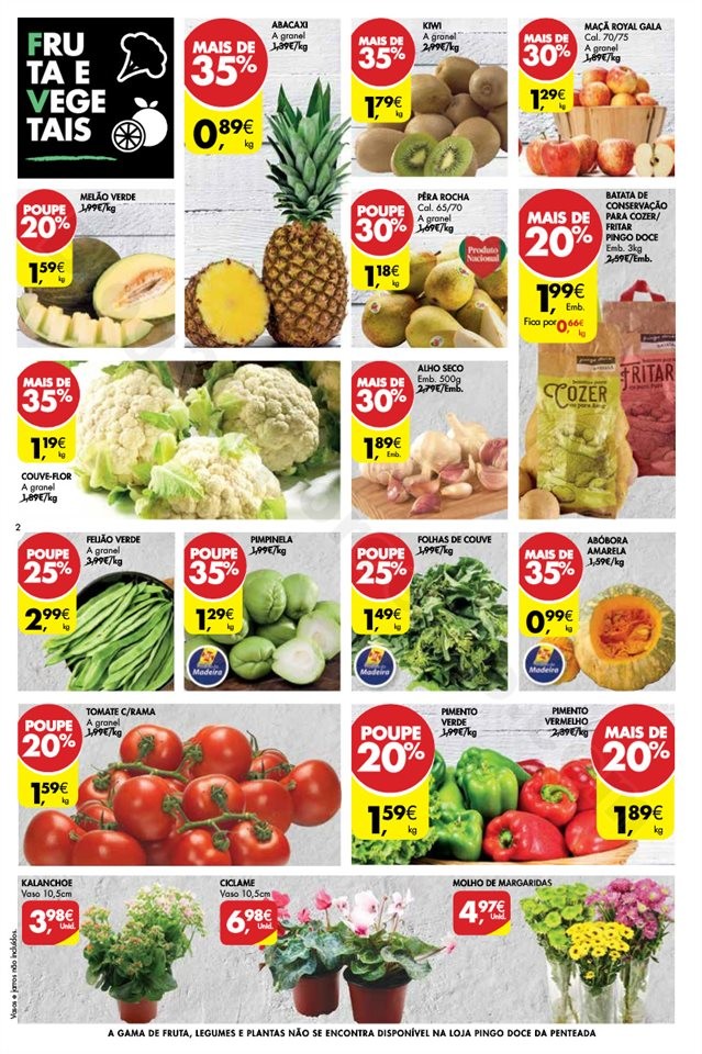 Antevisão Folheto PINGO DOCE Madeira Promoções 