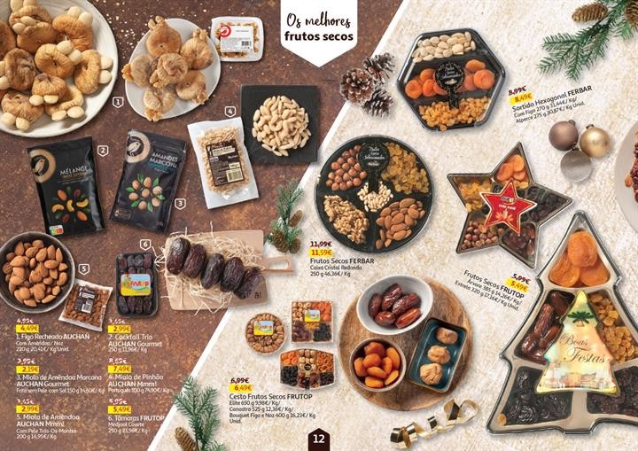 Antevisão Folheto AUCHAN Natal Gourmet Promoçõe
